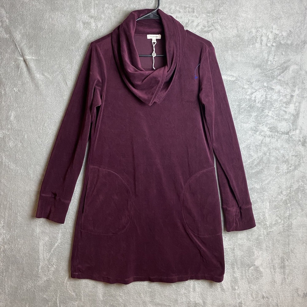 Max Studio Womens Small Maroon Sweater